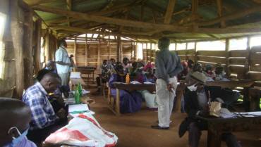 KAYUNGA WATER USERS FORUM QUARTERLY RE-UNION MEETING HELD AT NONGO VILLAGE ON 25TH FEBRUARY 2021.